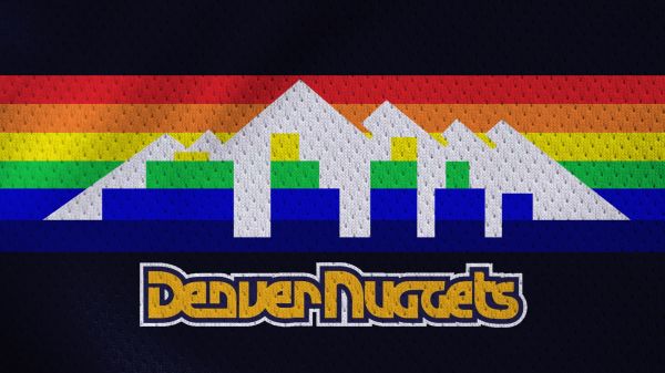 siglă,Denver Nuggets,NBA,Colorado,Classic Logo,1980