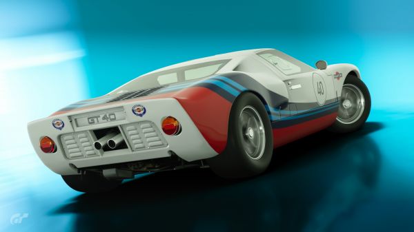 Gran Turismo Sport,livrea,costume,Ford GT40,Martini,gran Turismo