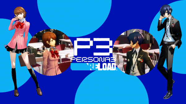 Persona 3,Hàng loạt Persona,Nền xanh,trò chơi điện tử,Yukari Takeba,Minato Arisato