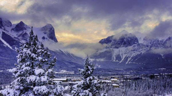 Vườn Quốc gia Banff,Canada,Núi,1920x1080 px