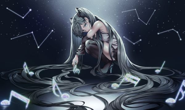 Anime,Filles anime,Hatsune Miku,Vocaloïde