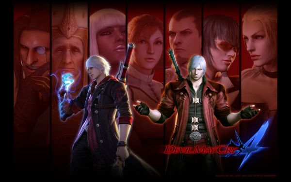 Iblis mungkin menangis,nero,dante,Devil May Cry 4,anime