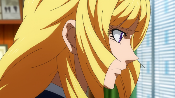 Kombinezony Gundam Żelazo Krwioni Sierociny,Anime screenshot,Kudelia Aina Bernstein,Dziewcząt anime,blond,Purpurowe oczy