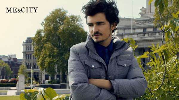 Ja miasto,Orlando Bloom,chłopak,poza,park