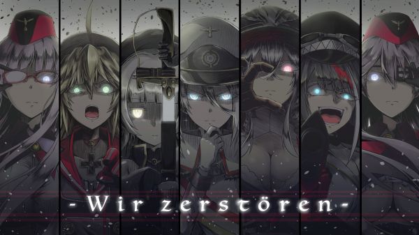 gadis anime,Angkatan Darat Jerman,Graf zeppelin azur lune,Tirpitz,Azur Lane