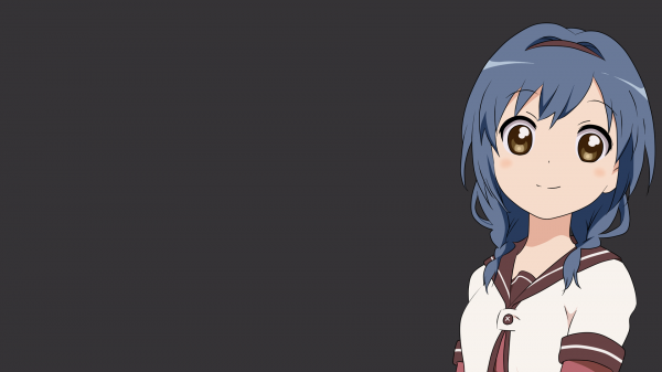 Anime,desenho animado,Yuru Yuri,Furutani Himawari,uniforme escolar,Captura de tela