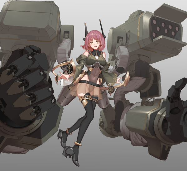 Mecha mädchen,dishwasher1910,Trikot