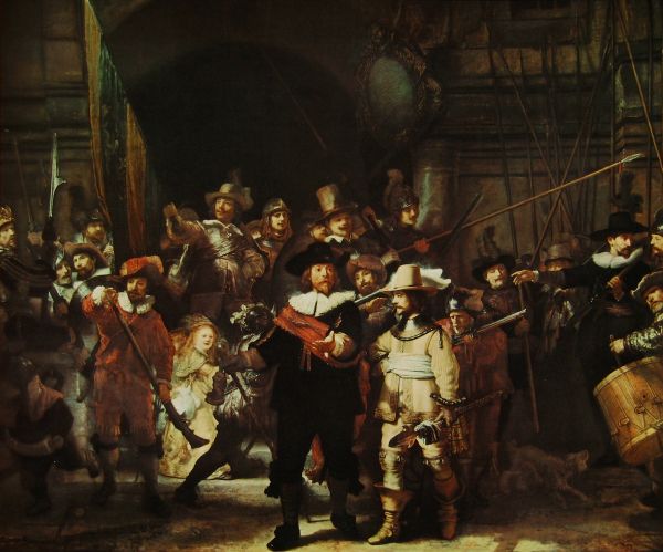 Rembrandt van Rijn,maľba,umelecké diela,vojak,classic art,screenshot