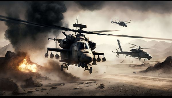 5416x3096 px,army,battle,Battlefield Wallpaper,explosion,military helicopter