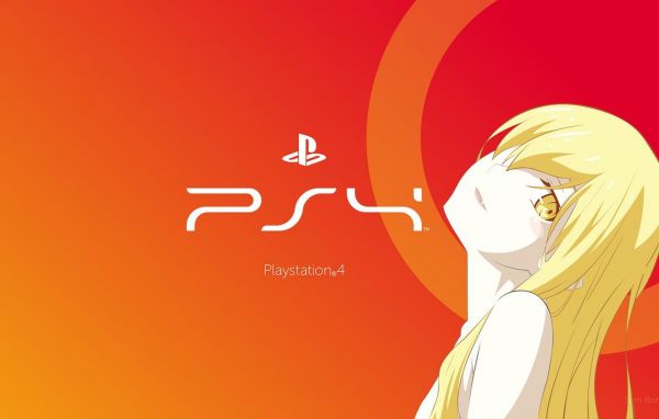 anime tytöt,Oshino Shinobu,Bakemonogatari,minimalismia,Playstation 4,vampire girl