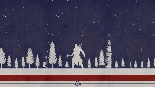 video games,Assassin's Creed,Assassin's Creed II,snow,winter,artwork