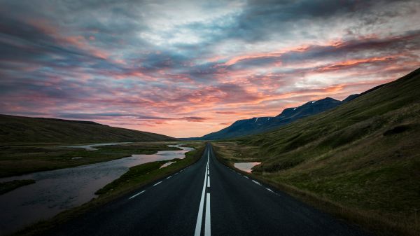 landskap,Island,Trey Ratcliff,fotografering,natur,vei