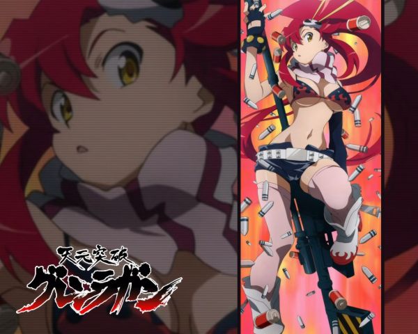 illustrazione,anime,anime girls,grandi tette,cartone animato,Tengen Toppa Gurren Lagann