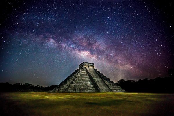 arquitetura,noite,galáxia,céu,Estrelas,via Láctea