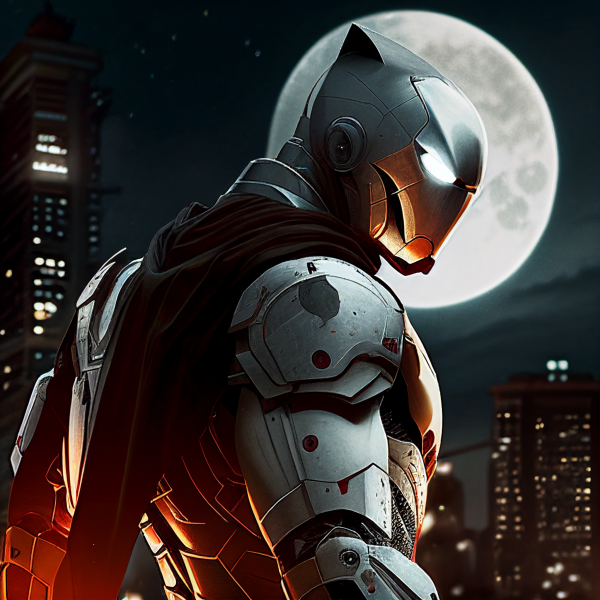 ai art,Uomo di ferro,Moon Knight,Marvel Heroes