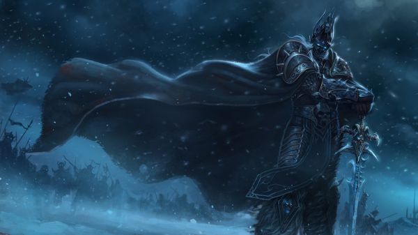 ilustrasi,World of Warcraft,World of Warcraft Wrath of the Lich King,bawah air,Raja Lich,kapal hantu