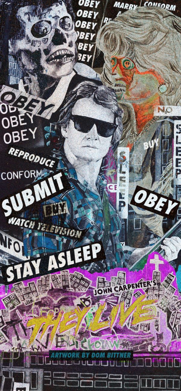 poster,movie poster,Dom Bittner,They Live