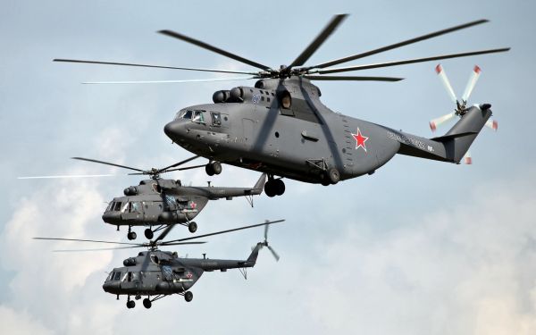 vehicle,aircraft,military aircraft,helicopters,Russian Air Force,Mil Mi 17