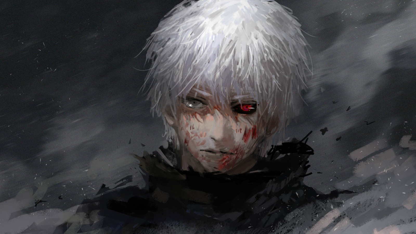 vatten, Kaneki Ken, Tokyo Ghoul, mörker, skärmdump, 1920x1080 px, dator tapet, fiktiv karaktär, mytisk varelse, fenomen, cg artwork