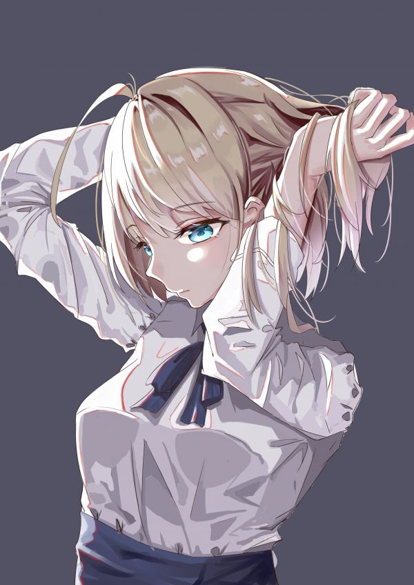 anime, Anime piger, Fate Series, Fate Stay Night, Fate Grand Order, Artoria Pendragon