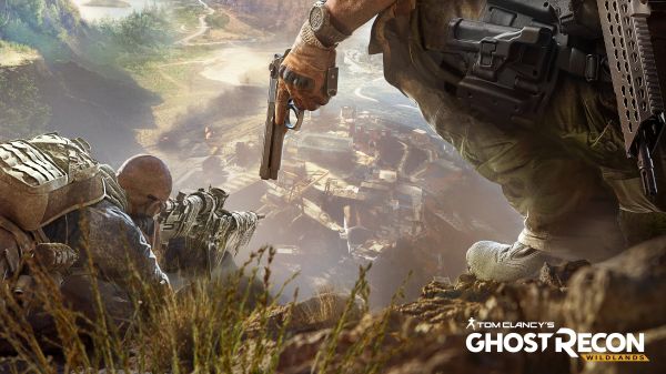 pistolet,broń,żołnierz,Ghost Recon Tom Clancy,Tom's Clancy's Ghost Recon Wildlands,wojskowy