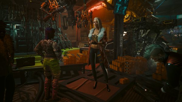 seni digital,cyberpunk 2077,cyberpunk,Cyberpunk 2077 Imogen,Cyberpunk 2077 NPC,Video game