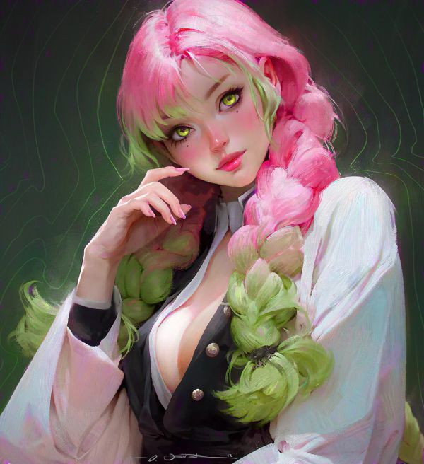 Oliver Wetter,potret,seni digital,karya seni,ilustrasi,wanita