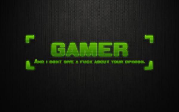 gamers,1920x1200 px,green,text