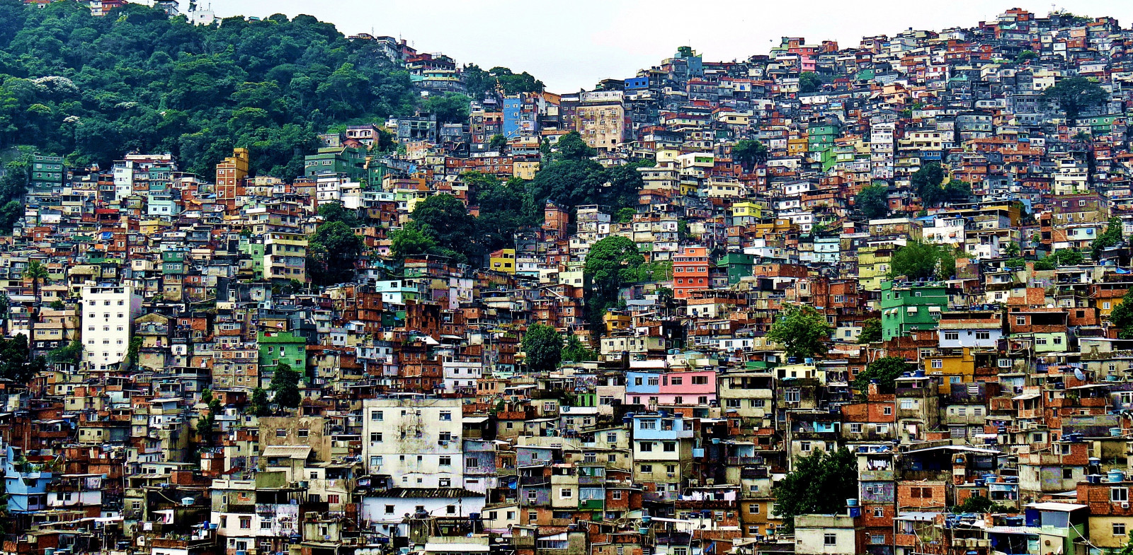 3991x1960 px, arquitetura, Brasil, construção, cidades, cidade, De, detalhe, Favela, casa, Janeiro, Rio, Rocinha, Cênico, favela