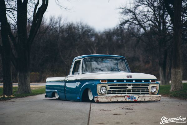 StanceNation, Auto, Fahrzeug, Abholwagen, Ford, Ford F 100