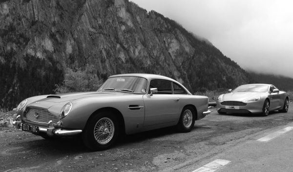 Aston Martin,Aston Martin DB5,Aston Martin DB9,auto,Classic car,2048x1204 px