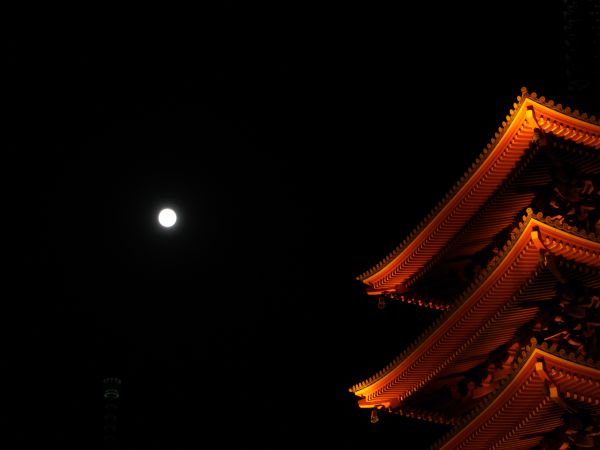 Olympe,Lune,Japon,Tokyo,Vue nocturne,Asakusa