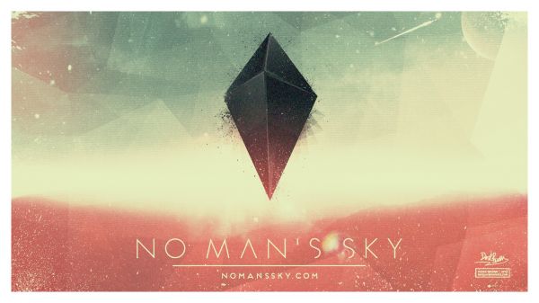 video oyunları, No Man's Sky, Illüstrasyon, Boşluk, Metin, afiş