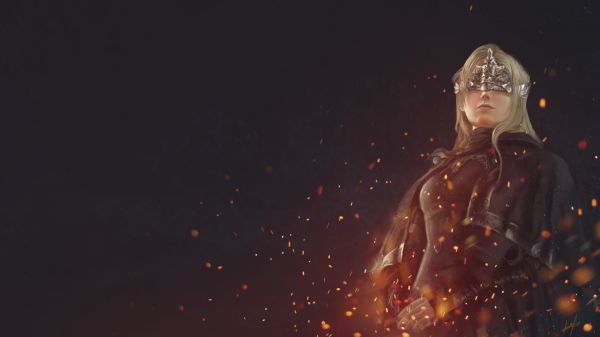 fire keeper,Dark Souls III,tưởng tượng đen tối,Những tâm hồn đen tối