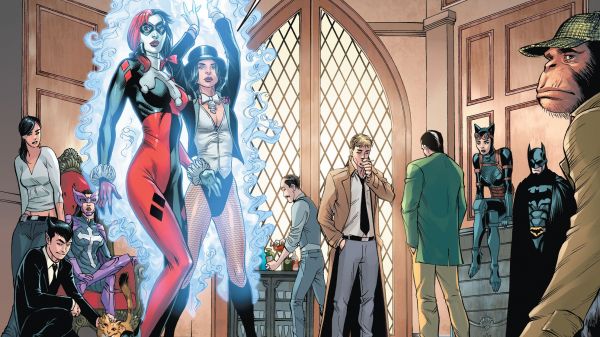 Urettferdighet Guds blant oss,DC Comics,DC Universe,Zatanna,Harley Quinn,John Constantine