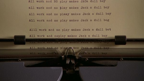 The Shining,typewriters