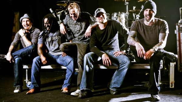 musik,musiker,Glæde,lys,dreadlocks,Sevendust