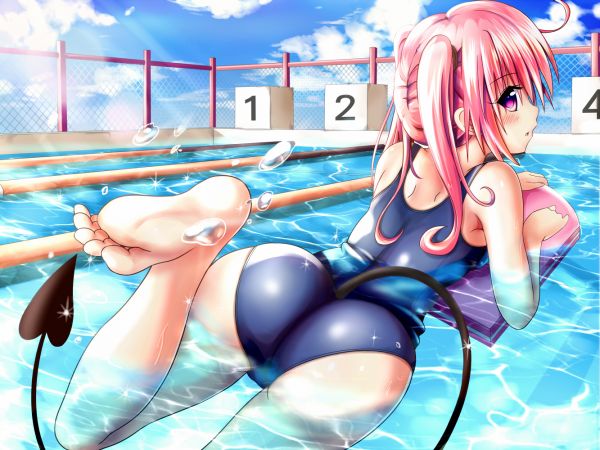 Anime, Filles anime, To Love ru, Nana Asta Deviluke, Twintails, Cheveux roses