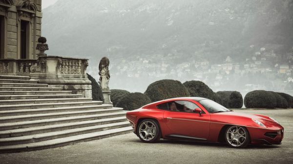 1920x1080 px,Alfa Romeo,voiture,Disco Volante,Voitures rouges