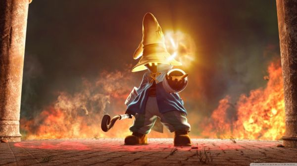 video games,fire,magic,Final Fantasy,Final Fantasy IX,Vivi