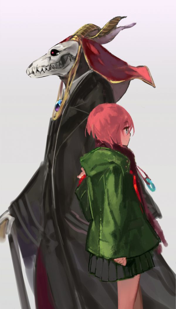 Mahoutsukai没有Yome, Hatori Chise, 动漫, 动漫女孩, Elias Ainsworth