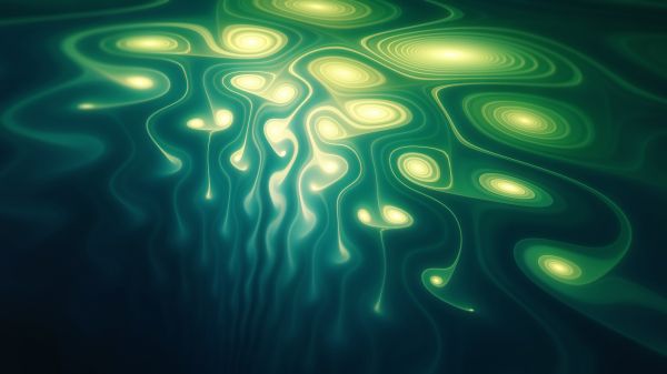 abstract,fractal,green,digital art