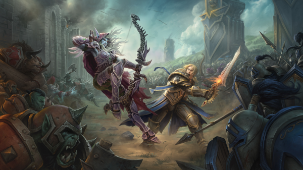 World of Warcraft Battle for Azeroth, Sylvanas Windrunner, videogiochi, World of Warcraft, Alleanza, Anduin Wrynn