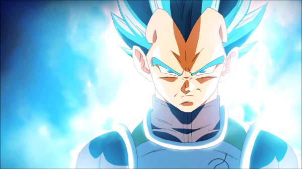 illustration,anime,Dragon Ball,Dragon Ball Super,Vegeta,Super Saiyan Blue