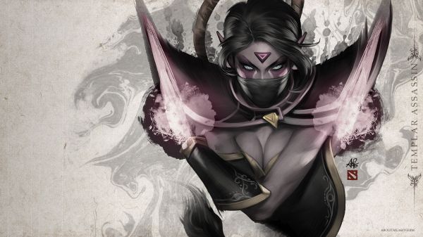 Anime, Dota 2, Templar Assassin, Bản vẽ, DotA, Quần áo