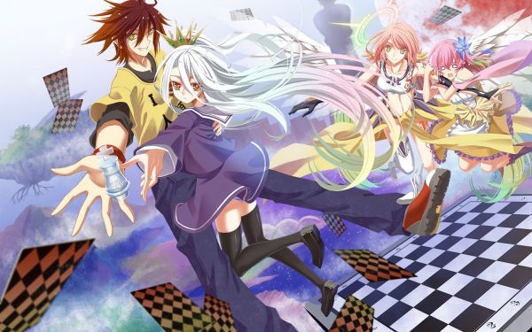 Anime,Filles anime,No Game No Life,Shiro No Game No Life,Sora No Game No Life,1654x1035 px