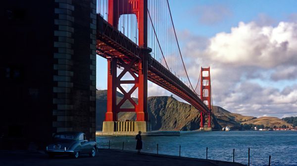 rasa pusing,bioskop,stills Film,jembatan,Golden Gate Bridge,San Fransisco