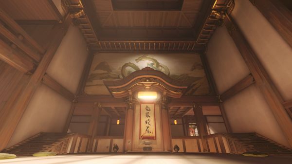 architecture,Overwatch,Hanamura Overwatch,symmetry,interior design,chapel