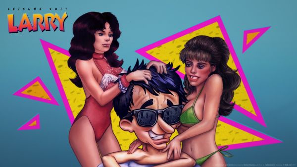 illustrasjon,anime,tegnefilm,tegneserier,Leisure Suit Larry,fotomontasje