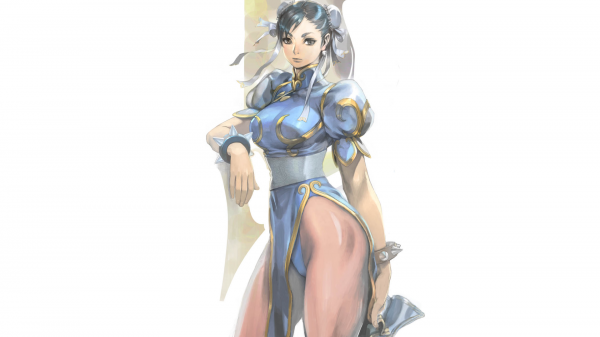 anime,Chun Li,Street Fighter IV,store bryster,ass,hår buer